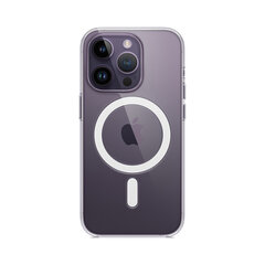 iPhone 14 Pro Max (6,7″) suojakuori MagSafe-magneeteilla läpinäkyvä hinta ja tiedot | Puhelimen kuoret ja kotelot | hobbyhall.fi