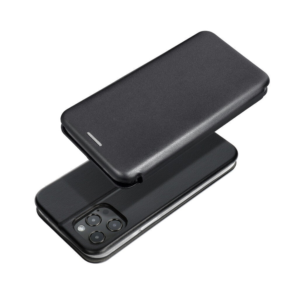 iPhone 14 Pro (6,1”) Forcell Elegance lompakkokotelo, Musta hinta ja tiedot | Puhelimen kuoret ja kotelot | hobbyhall.fi
