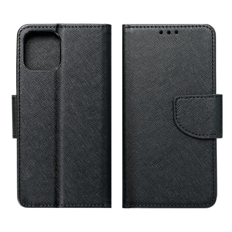 Samsung Galaxy S23 (6,1”) Fancy Book lompakkokotelo, Musta hinta ja tiedot | Puhelimen kuoret ja kotelot | hobbyhall.fi