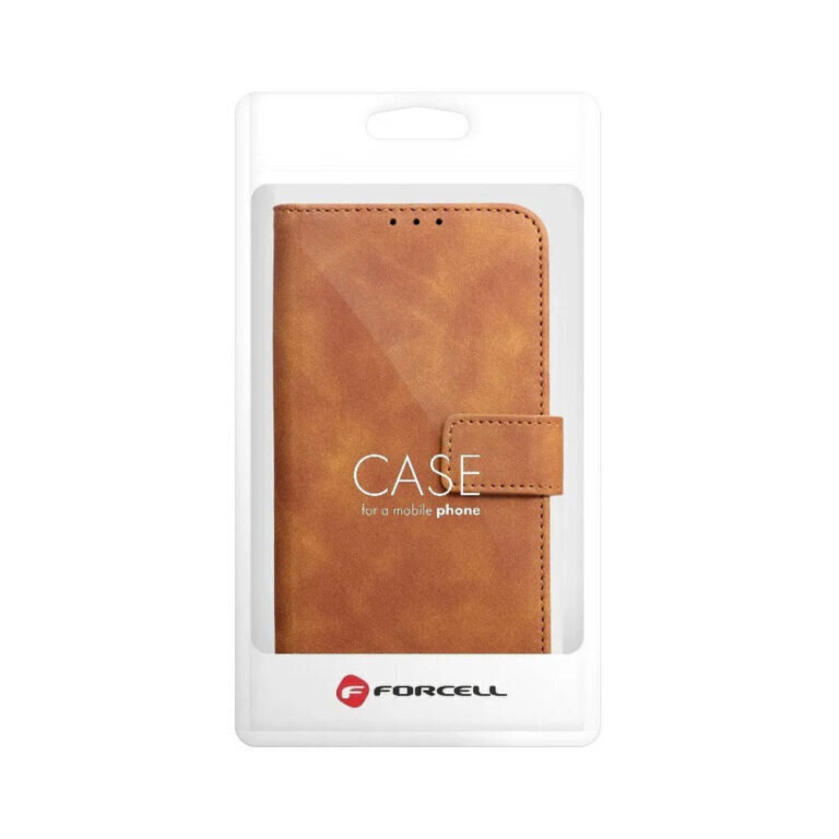 Samsung Galaxy S23 (6,1″) Forcell Tender lompakkokotelo - Ruske hinta ja tiedot | Puhelimen kuoret ja kotelot | hobbyhall.fi