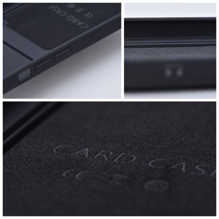 Samsung Galaxy S23 Ultra (6,8") Forcell Card suojakuori - Musta hinta ja tiedot | Puhelimen kuoret ja kotelot | hobbyhall.fi