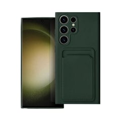 Samsung Galaxy S23 Ultra (6,8") Forcell Card suojakuori - Vihreä hinta ja tiedot | Puhelimen kuoret ja kotelot | hobbyhall.fi