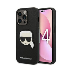 iPhone 14 Pro (6,1″) Alkuperäinen KARL LAGERFELD kotelo, Musta hinta ja tiedot | Puhelimen kuoret ja kotelot | hobbyhall.fi