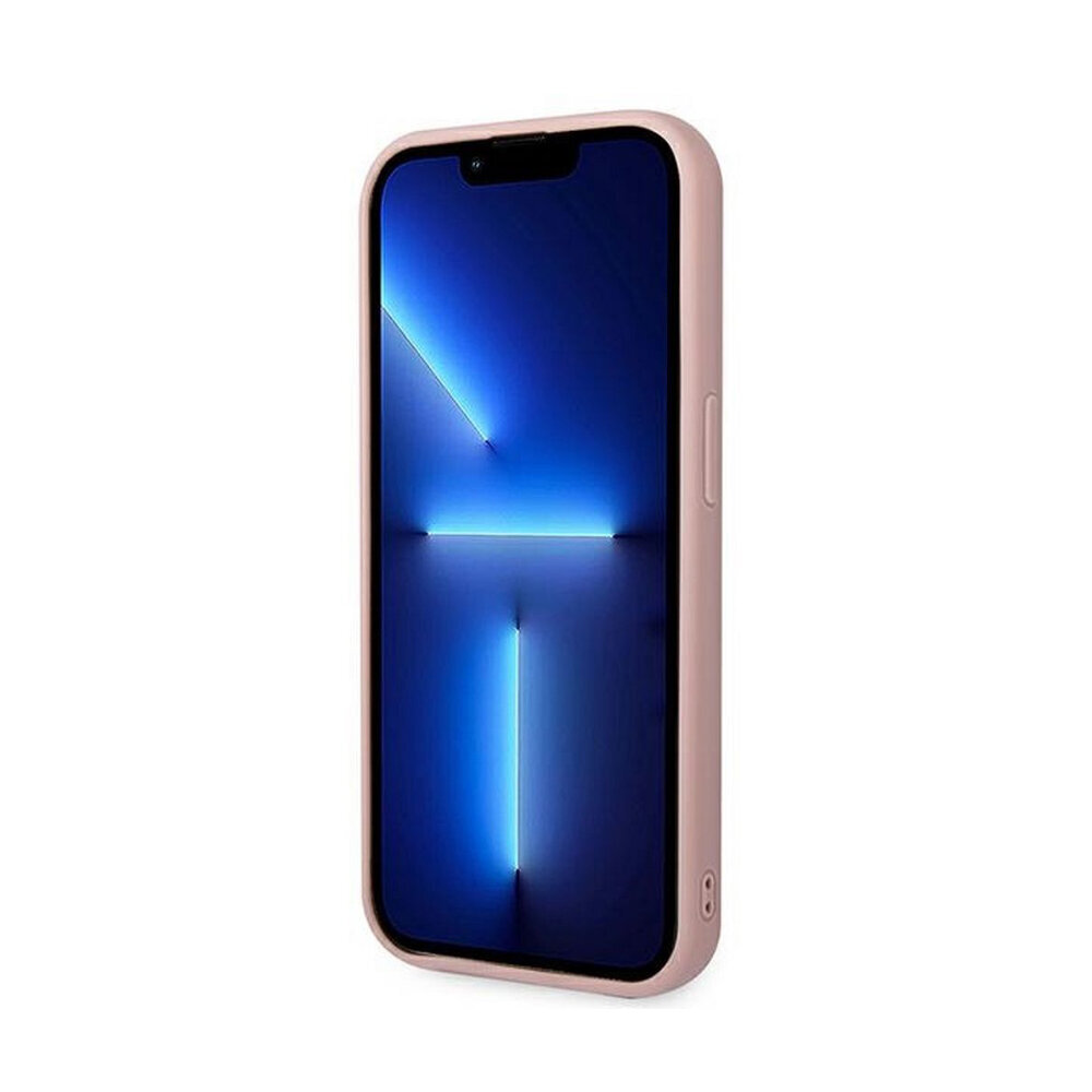 iPhone 14 Pro (6,1″) Alkuperäinen KARL LAGERFELD 3D Monogram Pattern -kotelo, Vaaleanpunainen hinta ja tiedot | Puhelimen kuoret ja kotelot | hobbyhall.fi