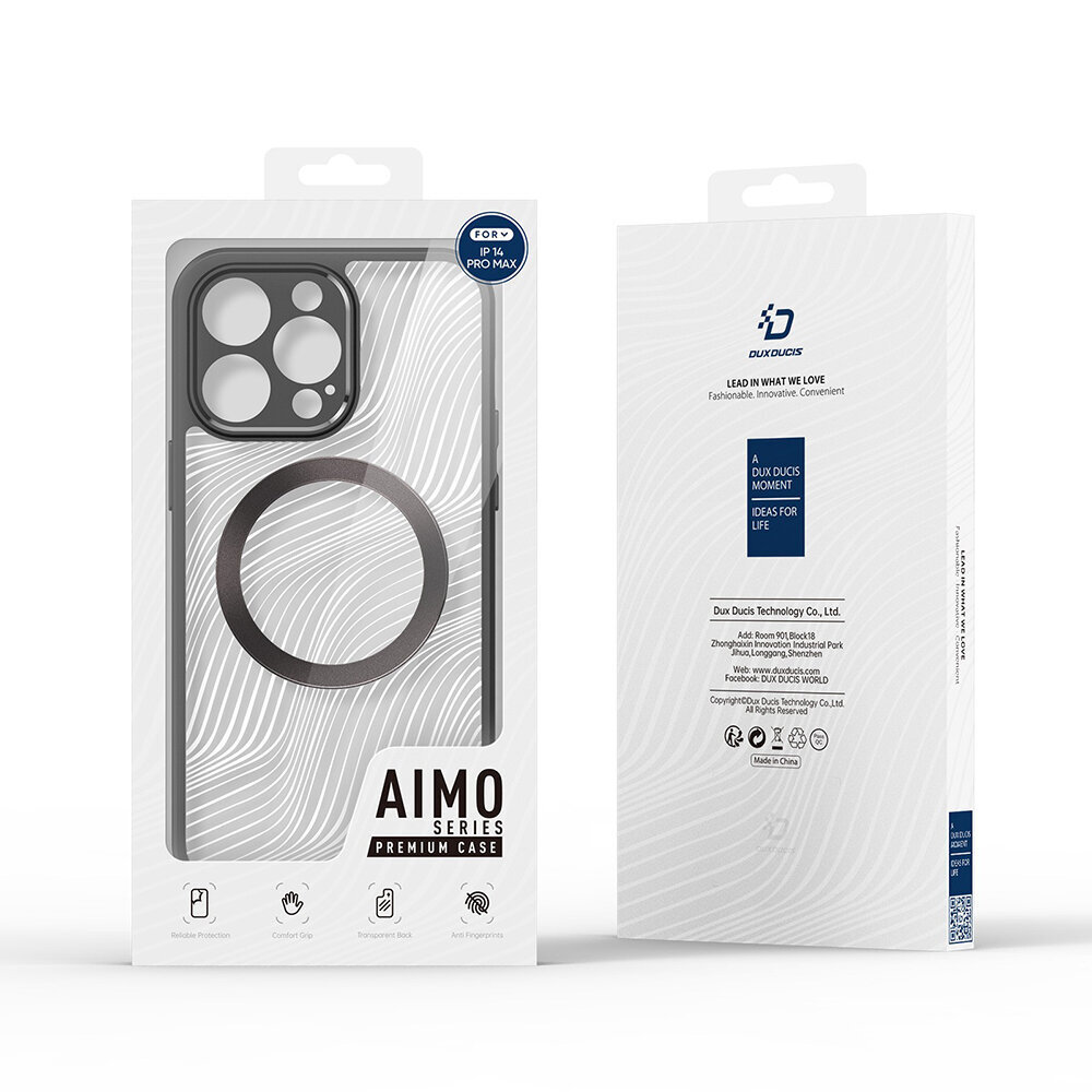 iPhone 14 Pro (6,1″) Dux Ducis Aimo Mag suojakuori läpinäkyvä hinta ja tiedot | Puhelimen kuoret ja kotelot | hobbyhall.fi