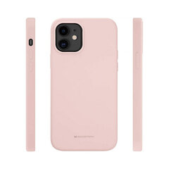 iPhone 11 (6,1″) Mercury Goospery silikonikotelo, Pink Sand hinta ja tiedot | Puhelimen kuoret ja kotelot | hobbyhall.fi