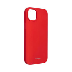 iPhone 14 Pro Max (6,7″) Mercury Goospery silikonikotelo, Punainen hinta ja tiedot | Puhelimen kuoret ja kotelot | hobbyhall.fi