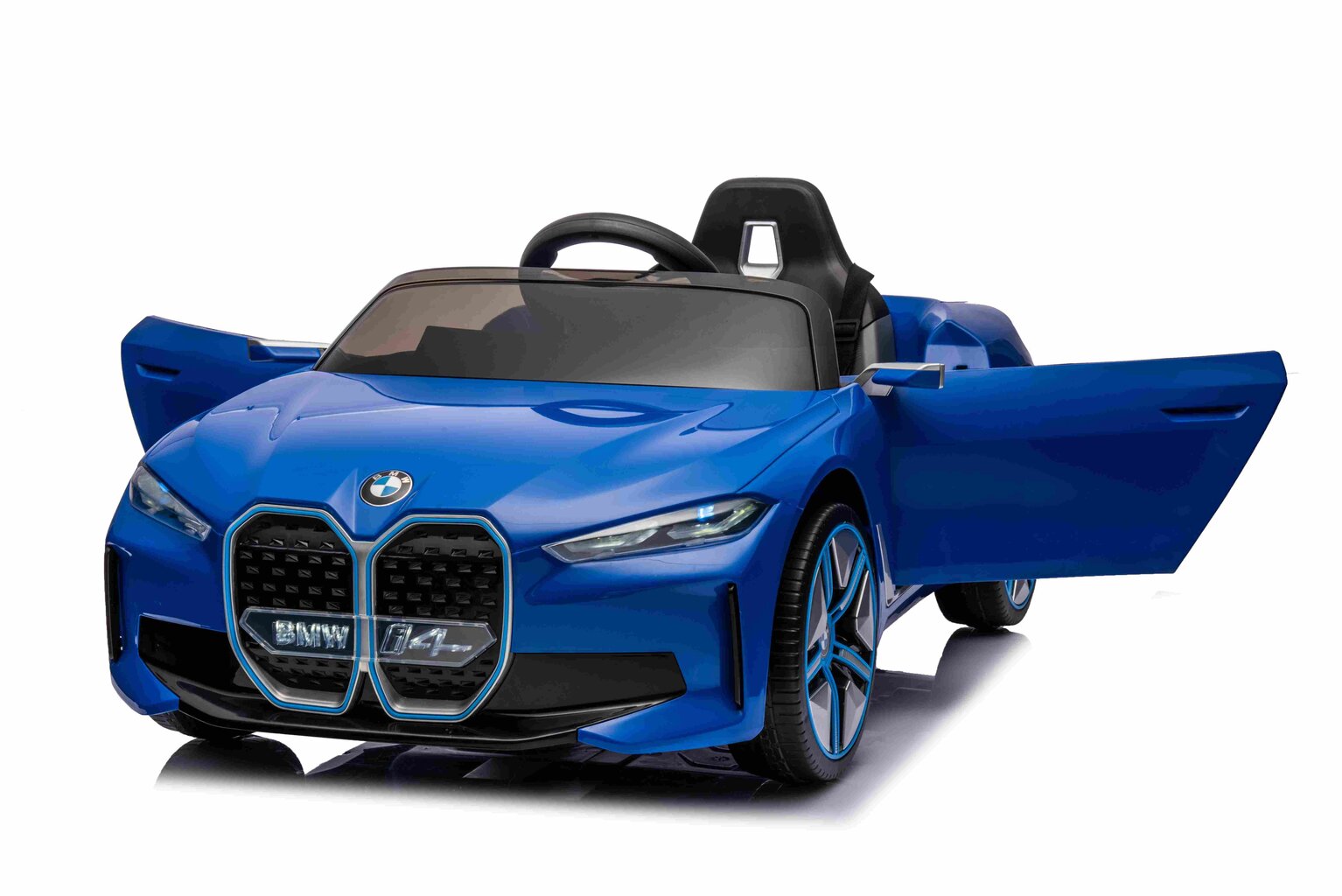 BMW I4 kauko-ohjattava auto, sininen hinta ja tiedot | Poikien lelut | hobbyhall.fi