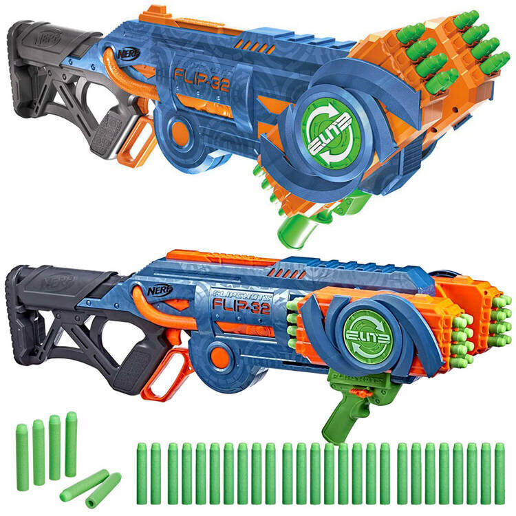 Nerf Elite 2.0 FLIP-32 suuri leluase hinta ja tiedot | Poikien lelut | hobbyhall.fi