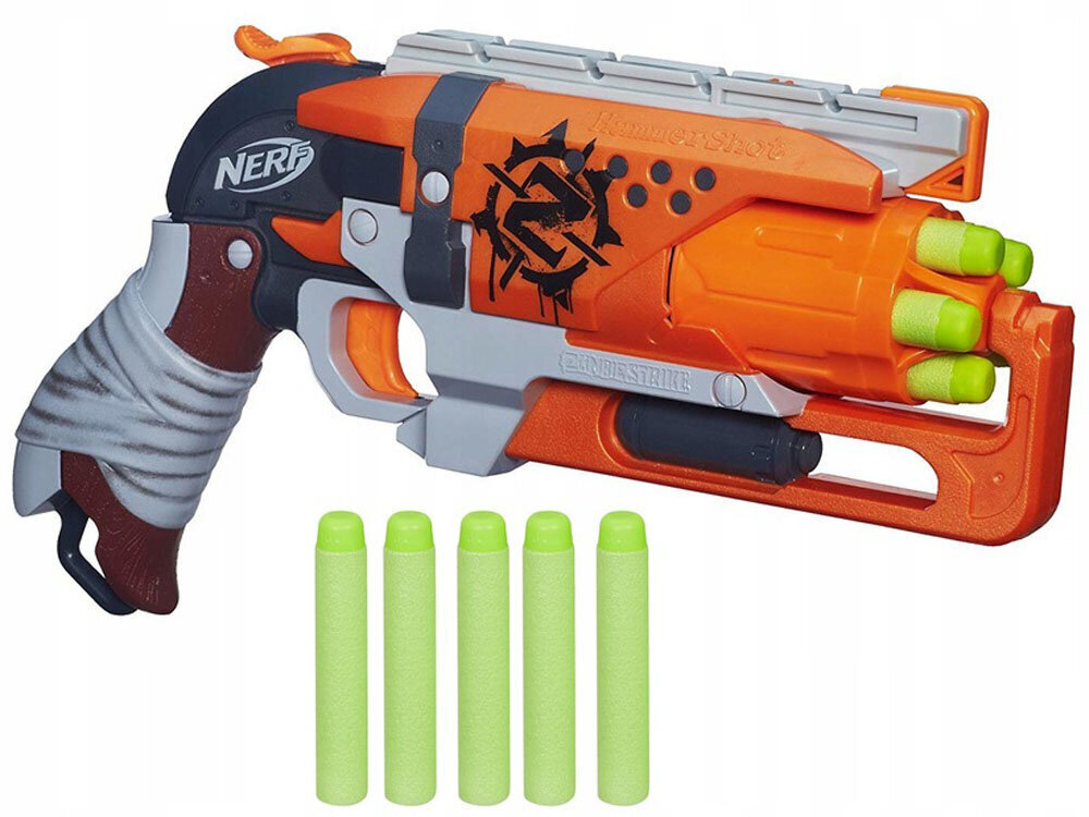 Nerf Zombie Strike Hammer -lelukivääri hinta ja tiedot | Poikien lelut | hobbyhall.fi