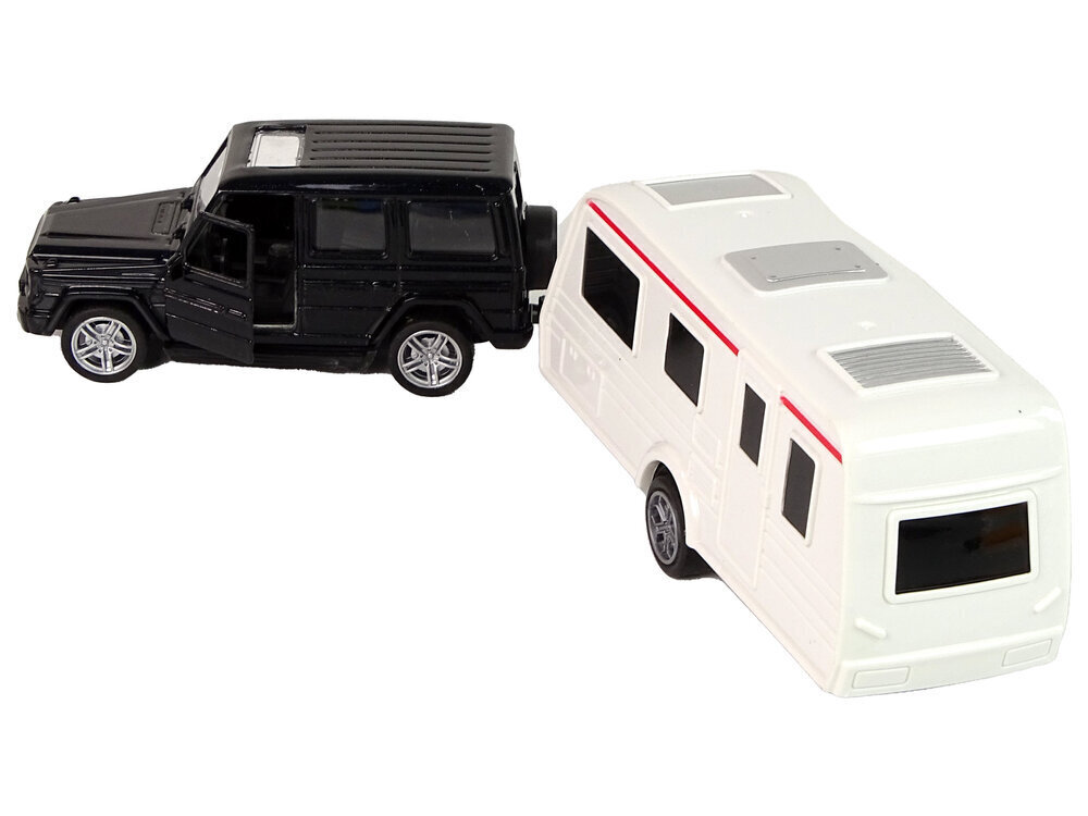 Jeep Black Caravan ajoneuvosarja hinta ja tiedot | Poikien lelut | hobbyhall.fi