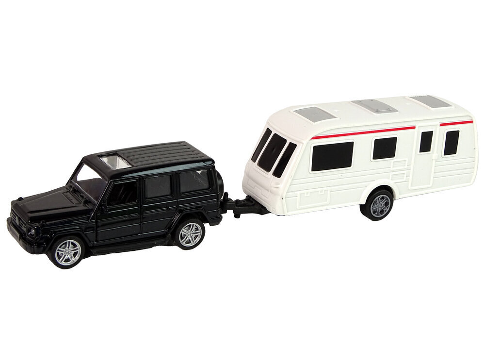 Jeep Black Caravan ajoneuvosarja hinta ja tiedot | Poikien lelut | hobbyhall.fi
