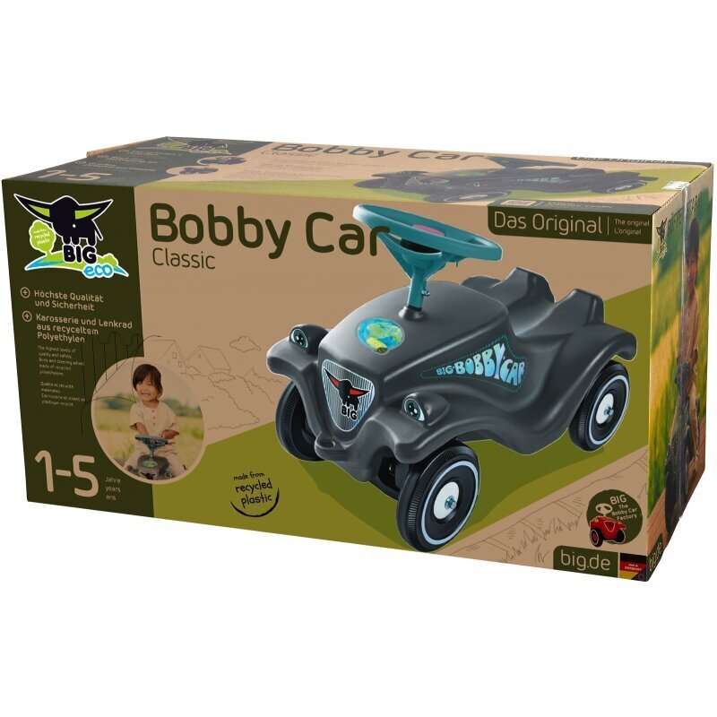 BIG Bobby Car Classic Eco Rider potkuauto, kirkkaat värit hinta ja tiedot | Vauvan lelut | hobbyhall.fi