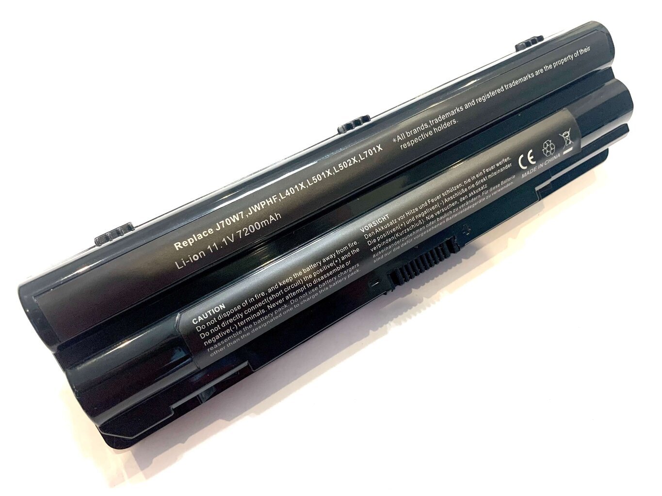 Dell akku JWPHF XPS 14 L401X XPS 15 L501X 7200 mAh hinta ja tiedot | Kannettavien tietokoneiden akut | hobbyhall.fi