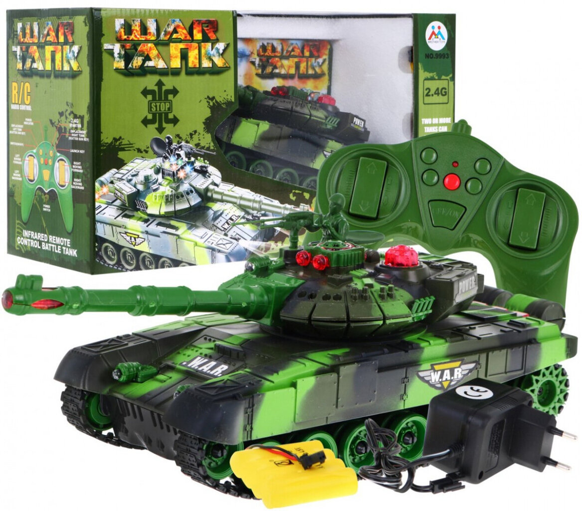 Kauko-ohjattava tankki - War Tank hinta ja tiedot | Poikien lelut | hobbyhall.fi