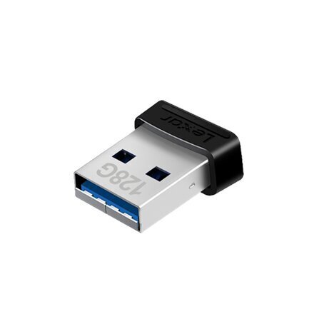 Lexar Flash Drive JumpDrive S47 128 GB, USB 3.1, Black, 250 MB hinta ja tiedot | Muistitikut | hobbyhall.fi