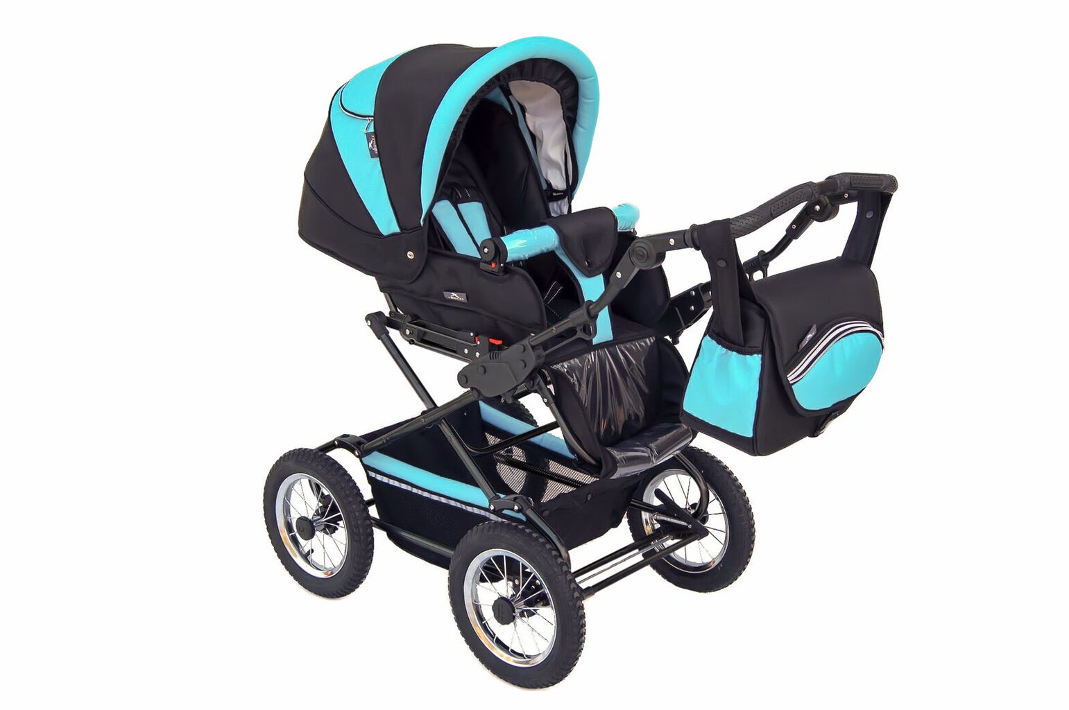 Lastenvaunut Fanari Baby Fashion 2in1 Black hinta ja tiedot | Vaunut ja rattaat | hobbyhall.fi