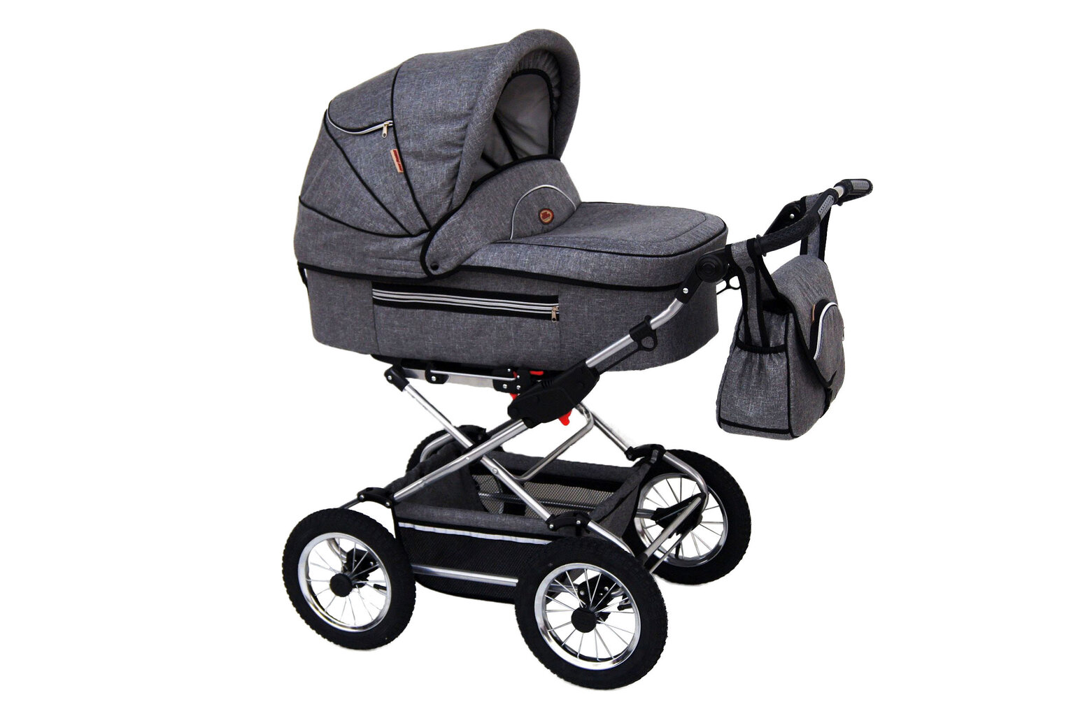 Lastenvaunut Fanari Baby Fashion 2in1 Grey hinta ja tiedot | Vaunut ja rattaat | hobbyhall.fi