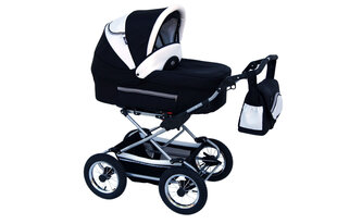 Lastenvaunut Fanari Baby Fashion 2in1 Black hinta ja tiedot | Vaunut ja rattaat | hobbyhall.fi