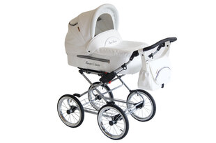 Lastenvaunut Fanari Classic Baby Fashion 3in1 White hinta ja tiedot | Baby Fashion Vauvatarvikkeet | hobbyhall.fi