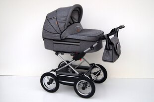 Lastenvaunut Fanari Baby Fashion 3in1 Grey hinta ja tiedot | Baby Fashion Vauvatarvikkeet | hobbyhall.fi