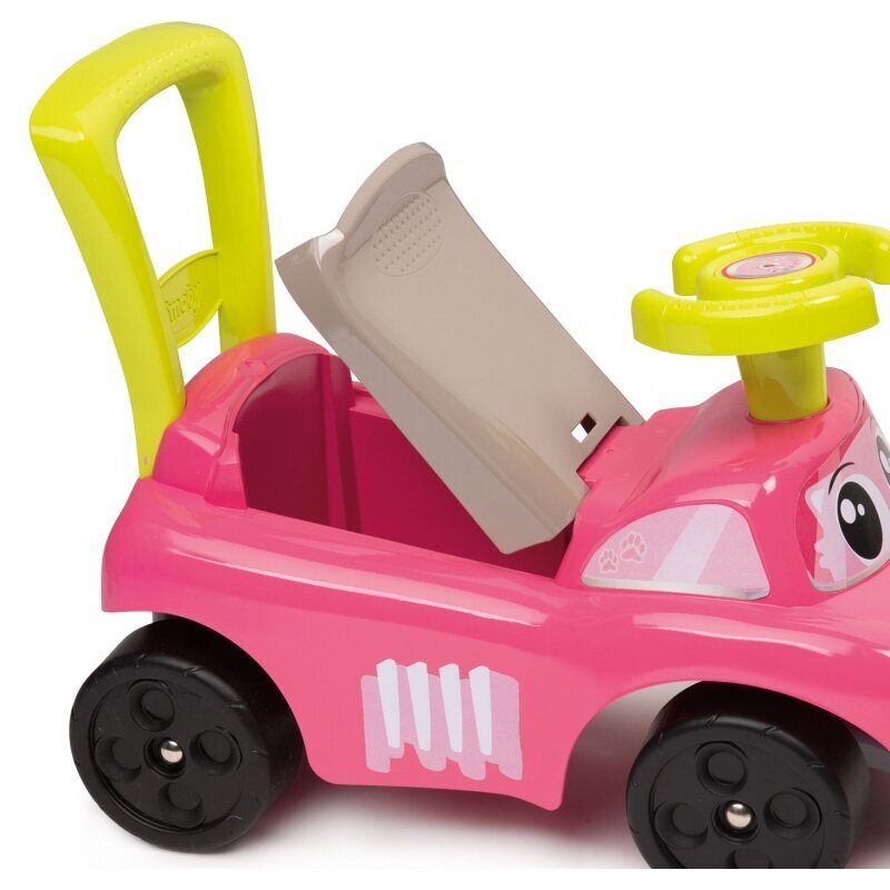Smoby potkuauto, vaaleanpunainen hinta ja tiedot | Vauvan lelut | hobbyhall.fi