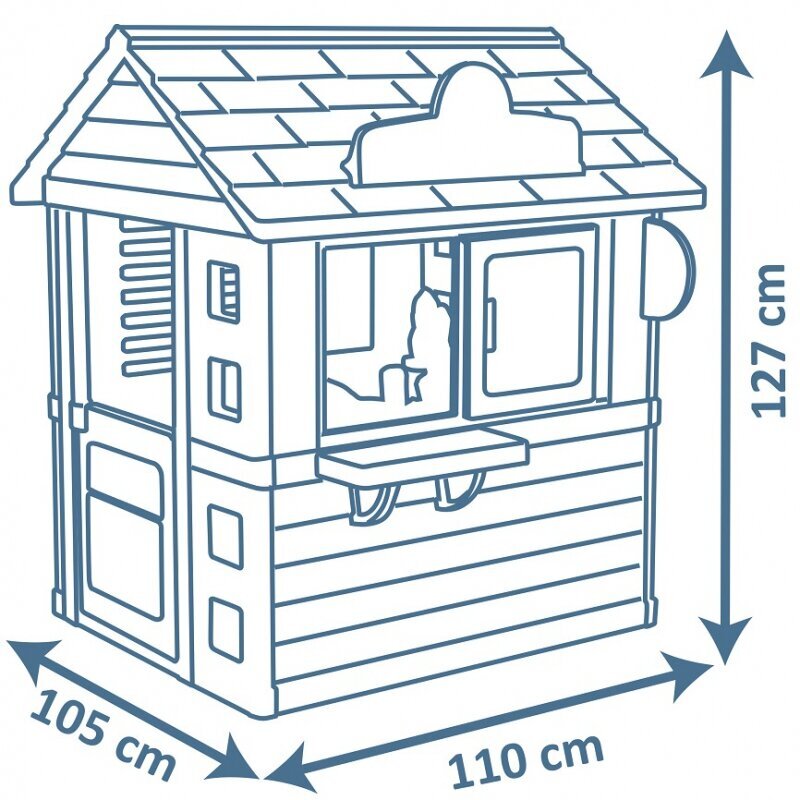 Leikkimökki Smoby hinta ja tiedot | Lasten leikkimökit ja -teltat | hobbyhall.fi
