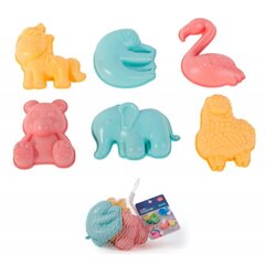 Woopie Animals hiekkamuottipaketti, 6 kpl. hinta ja tiedot | Hiekkalelut ja rantalelut | hobbyhall.fi