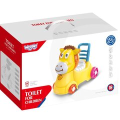 3in1 potkuauto, Woopie Baby, keltainen hinta ja tiedot | Vauvan lelut | hobbyhall.fi