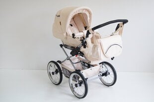 Lastenvaunut Fanari Classic Baby Fashion 3in1 Beige hinta ja tiedot | Vaunut ja rattaat | hobbyhall.fi