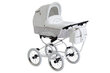 Scarlett Lastenvaunut Baby Fashion 2in1 White hinta ja tiedot | Vaunut ja rattaat | hobbyhall.fi