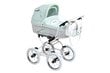 Scarlett Lastenvaunut Baby Fashion 2in1 White / Mint hinta ja tiedot | Vaunut ja rattaat | hobbyhall.fi