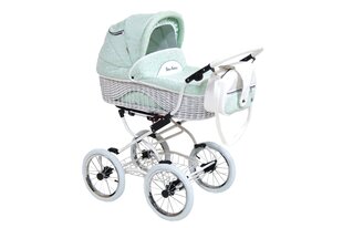 Scarlett Lastenvaunut Baby Fashion 3in1 White / Mint hinta ja tiedot | Baby Fashion Lapset | hobbyhall.fi