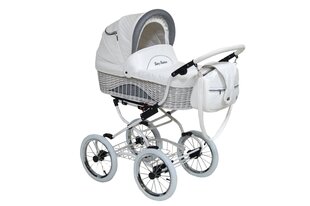 Scarlett Lastenvaunut Baby Fashion 3in1 White / Grey hinta ja tiedot | Baby Fashion Lastenvaunut ja rattaat | hobbyhall.fi