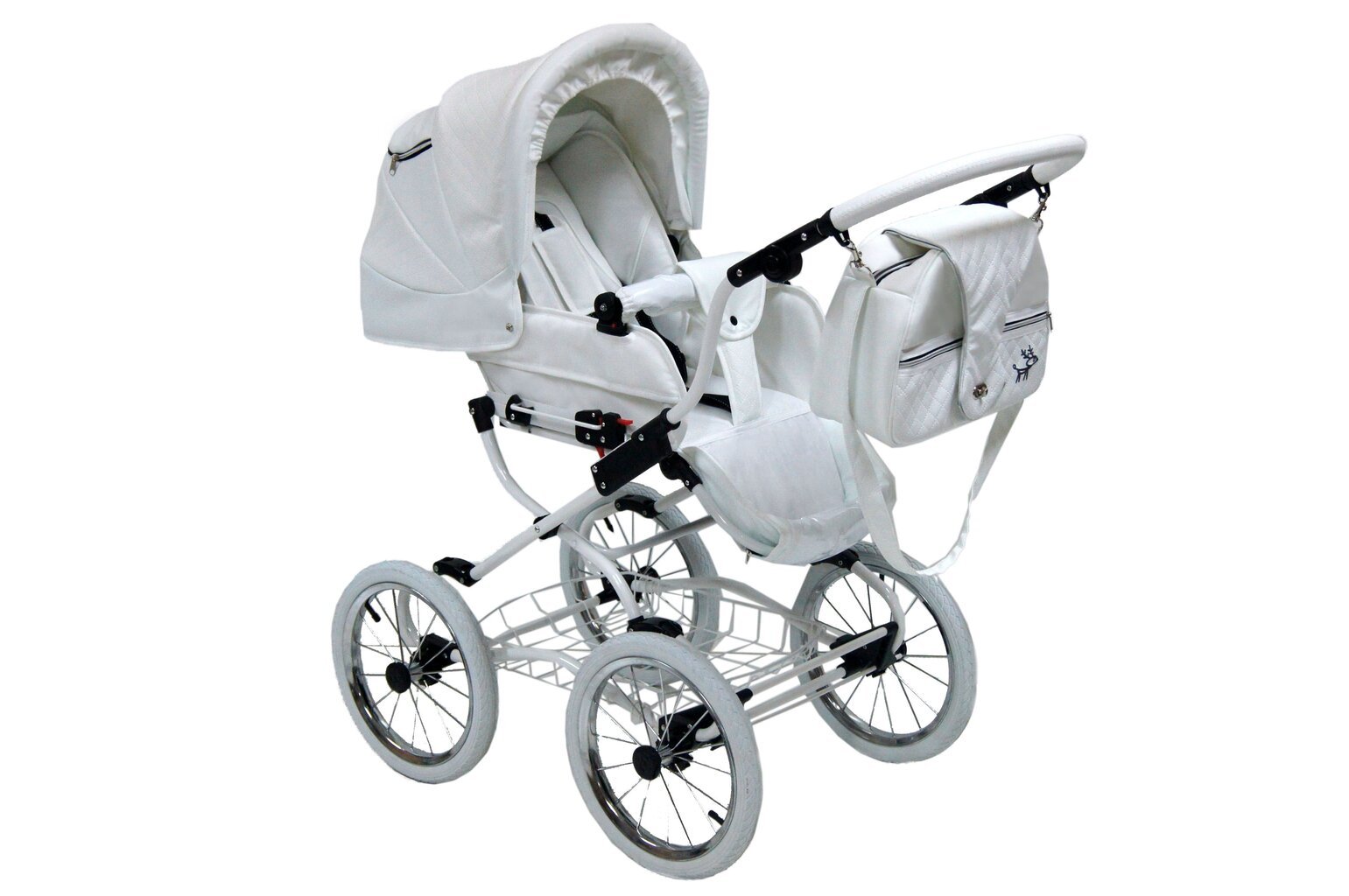 Lastenvaunut Isabell Baby Fashion 3in1 White hinta ja tiedot | Vaunut ja rattaat | hobbyhall.fi