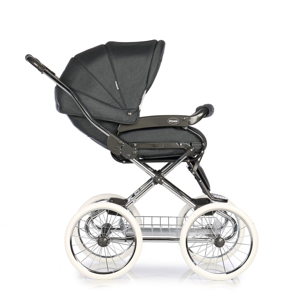 Lastenvaunut Roan Marita Prestige 2in1 Grey hinta ja tiedot | Vaunut ja rattaat | hobbyhall.fi