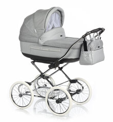 Lastenvaunut Roan Marita Prestige 2in1 Grey hinta ja tiedot | Vaunut ja rattaat | hobbyhall.fi