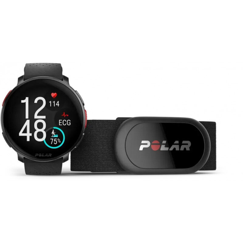 Polar Vantage V3 S/L Night Black + heart rate monitor H10 hinta ja tiedot | Älykellot | hobbyhall.fi