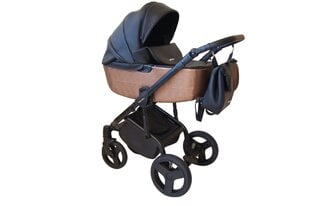 Lastenvaunut STILO Baby Fashion 3in1 Black / Gold hinta ja tiedot | Baby Fashion Lapset | hobbyhall.fi