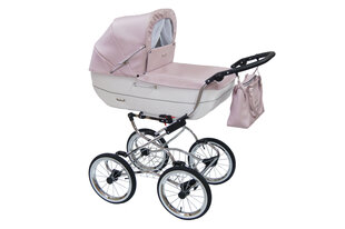 Lastenvaunut RENEE Baby Fashion white-pink hinta ja tiedot | Vaunut ja rattaat | hobbyhall.fi