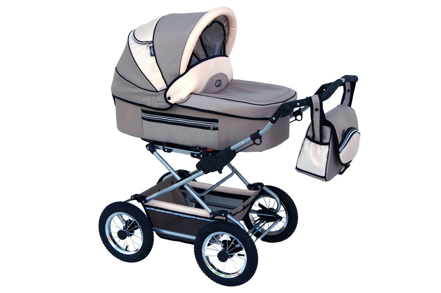 Lastenvaunut Fanari Baby Fashion 3in1 beige hinta ja tiedot | Vaunut ja rattaat | hobbyhall.fi