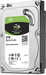 SEAGATE Barracuda 7200 2TB HDD SATA hinta ja tiedot | Kovalevyt | hobbyhall.fi