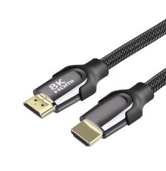 MGL, HDMI, HDMI 2.1, 1m hinta ja tiedot | Kaapelit ja adapterit | hobbyhall.fi