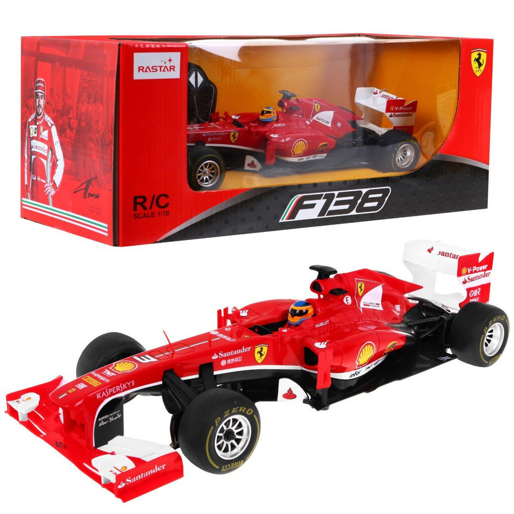 RASTAR kauko-ohjattava Ferrari F1 -auto hinta ja tiedot | Poikien lelut | hobbyhall.fi