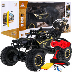 Kauko-ohjattava auto - Metal Mega Crawler hinta ja tiedot | Poikien lelut | hobbyhall.fi