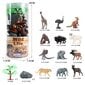 Afrikkalaiset eläinfiguurit 15 kpl, Woopie hinta ja tiedot | Poikien lelut | hobbyhall.fi