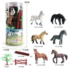 16 hahmon sarja, Woopie, hevoset hinta ja tiedot | Poikien lelut | hobbyhall.fi