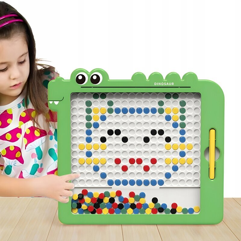 Montessori magneettitaulu MagPad, Woopie, vihreä hinta ja tiedot | Kehittävät lelut | hobbyhall.fi