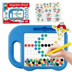 Montessori magneettitaulu MagPad, Woopie, norsu, sininen hinta ja tiedot | Kehittävät lelut | hobbyhall.fi