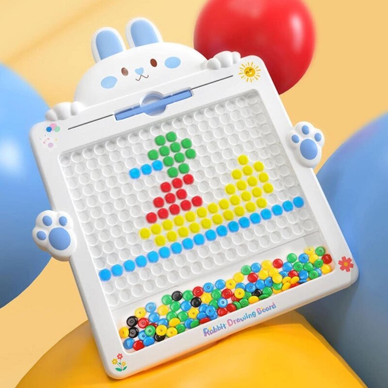 Montessori magneettitaulu MagPad, Woopie, pupu, sininen hinta ja tiedot | Kehittävät lelut | hobbyhall.fi